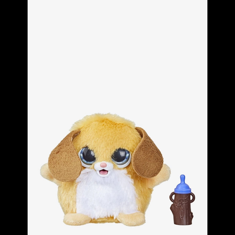 FurReal Fuzzalots Color-Change Interactive Feeding Toy- Puppy