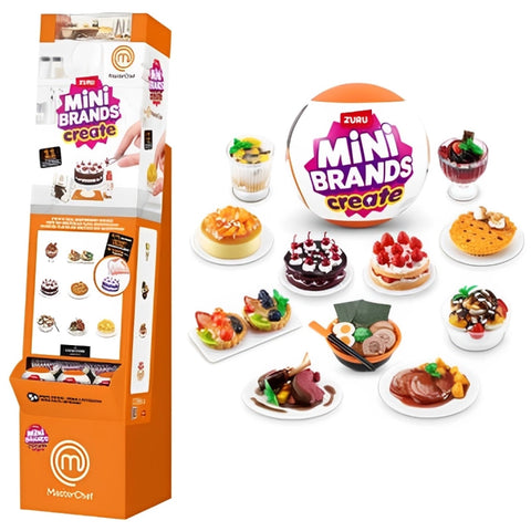 Mini Brands Create: Master Chef Series 1- 60 Pcs- SideKick Stand