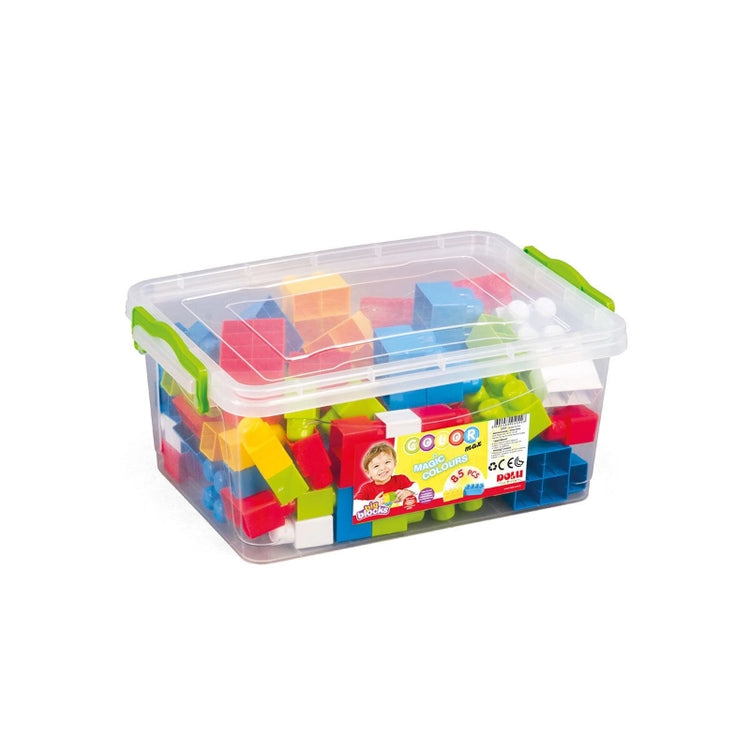 Dolu Big Color Blocks in Plastic Box- 85 Piece