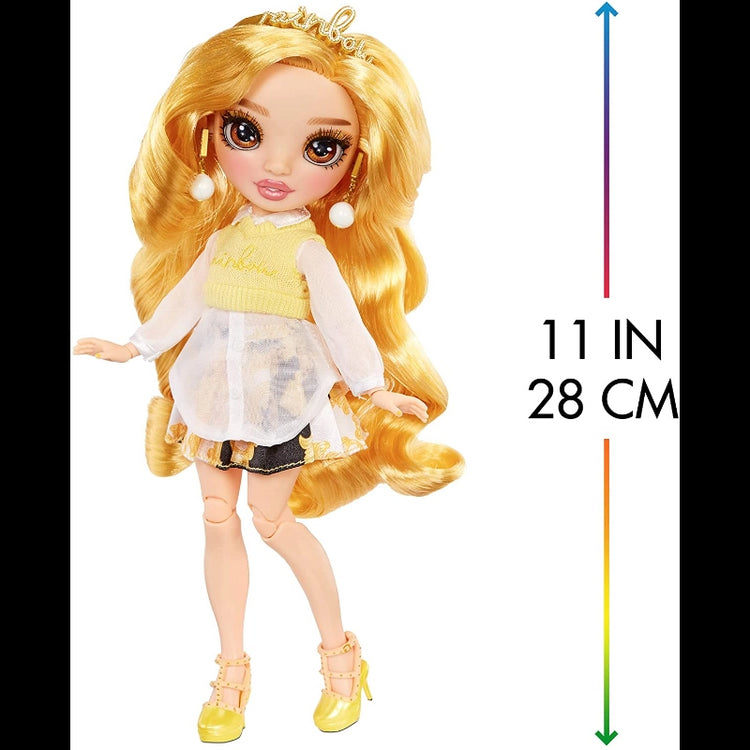 Rainbow High Series 3 Sheryl Meyer Fashion Doll- Marigold (Yellow)