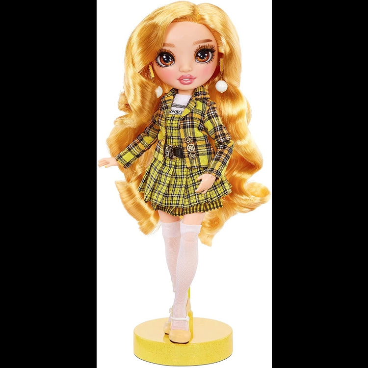 Rainbow High Series 3 Sheryl Meyer Fashion Doll- Marigold (Yellow)