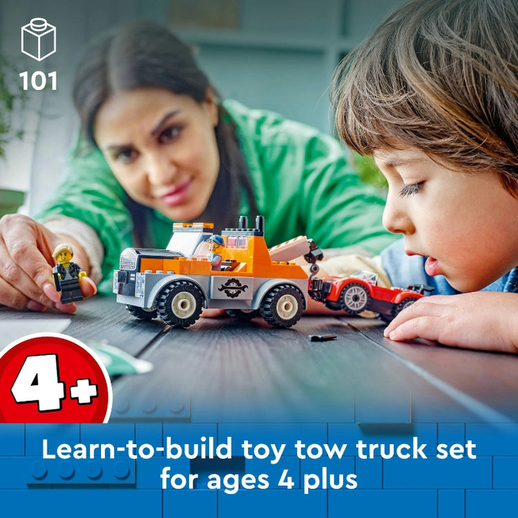 Tow Truck and Sports Car Repair- 101 Pcs