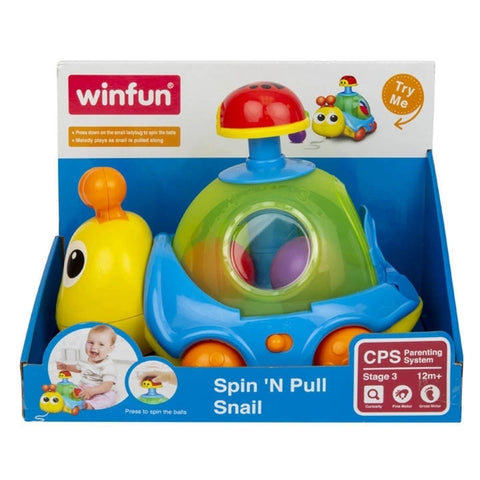 Spin 'N Pull Snail