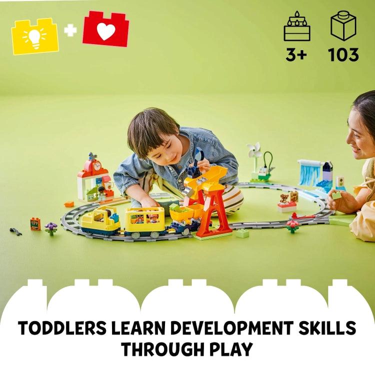 Big Interactive Community Train - 103 Pcs