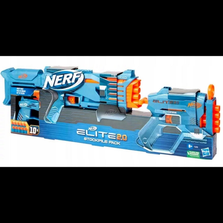 Nerf Elite 2.0 Stockpile Pack 3-Blaster
