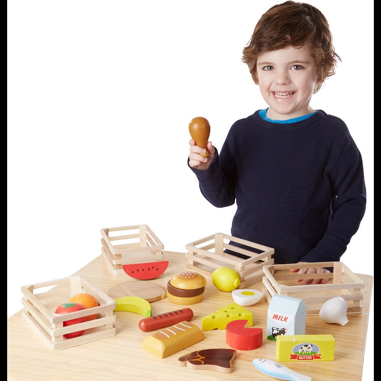 Food Groups- Wooden Play Food