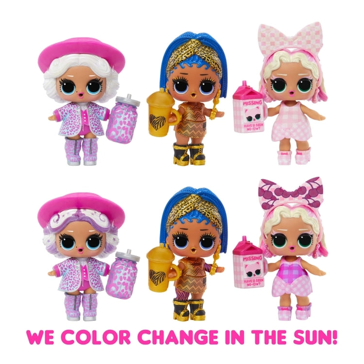 L.O.L. Surprise Sunshine Makeover Doll- 24 Pcs- Sidekick