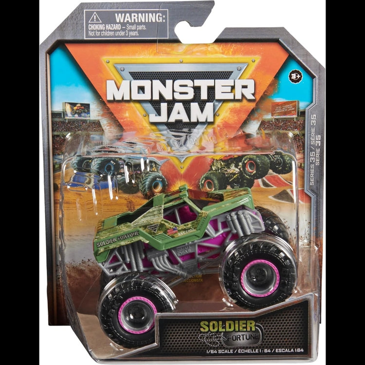 Monster Jam 1:64 Vehicles Series 35