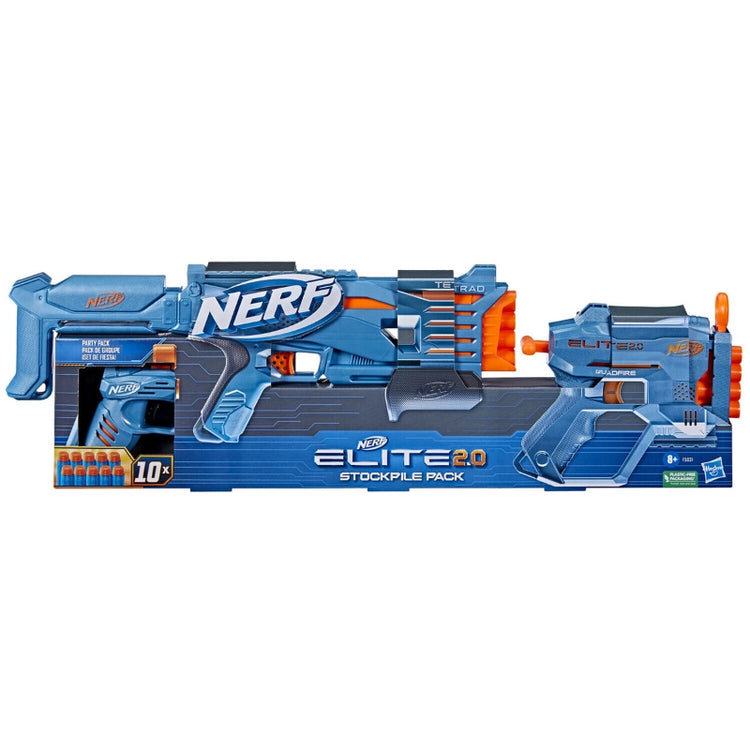 Nerf Elite 2.0 Stockpile Pack 3-Blaster