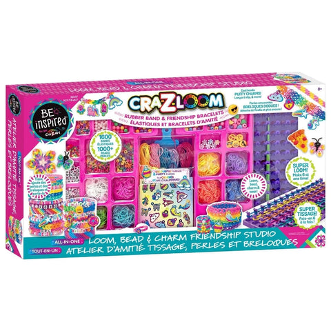Cra-Z-Loom All-in-One Loom Bead & Charm Friendship Studio