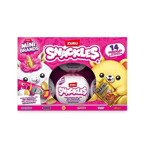 Snackles INT-Series 1 Wave 2 Plush Small 115 mm-12 Pcs- Gravity PDQ