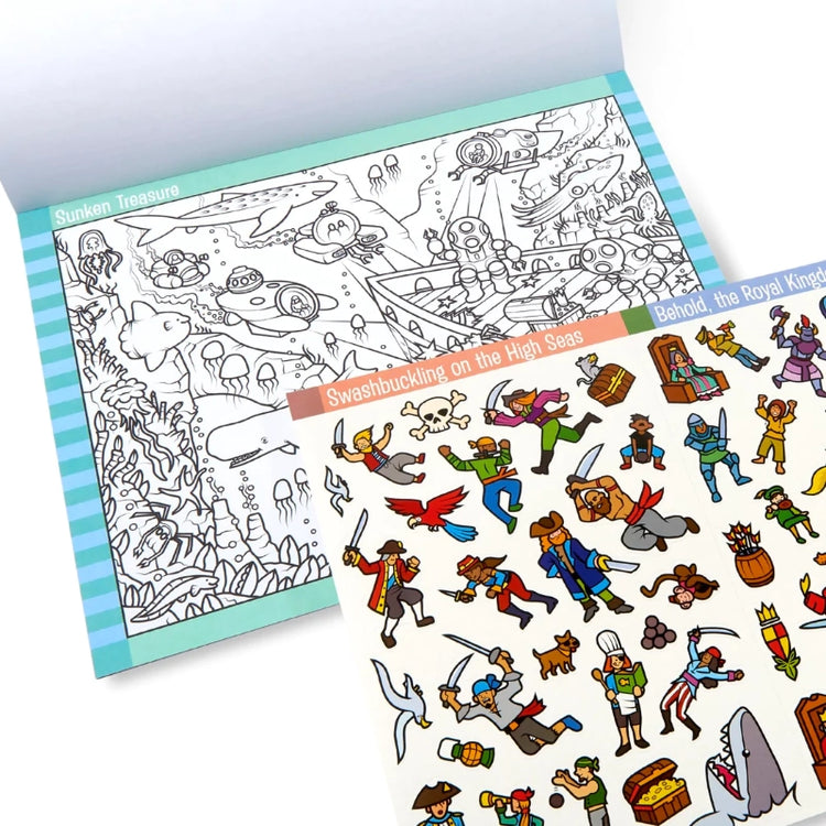 Seek & Find Sticker Pad- Adventure