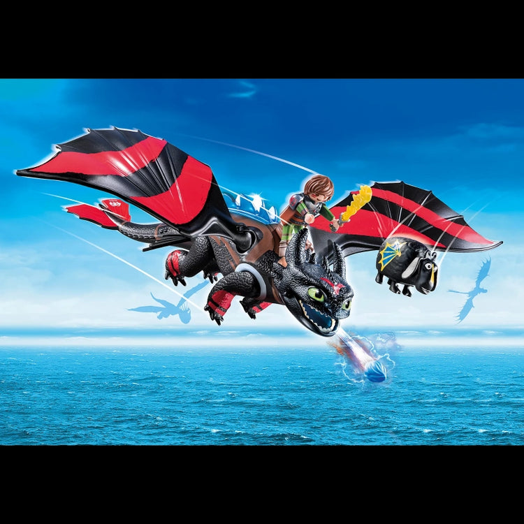 Dragon Racing: Hiccup and Toothless- 13 Pcs