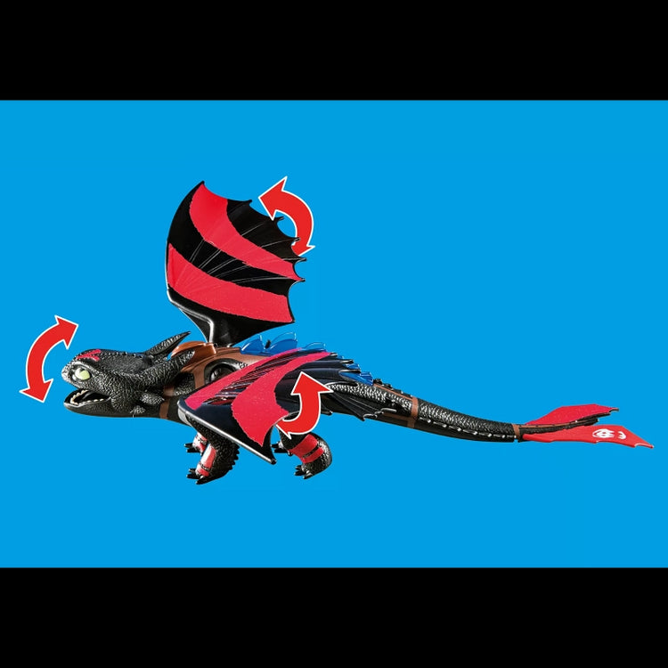 Dragon Racing: Hiccup and Toothless- 13 Pcs