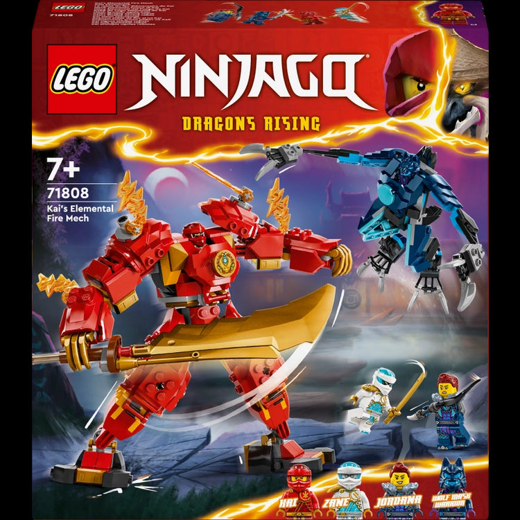 Kai's Elemental Fire Mech- 322 Pcs