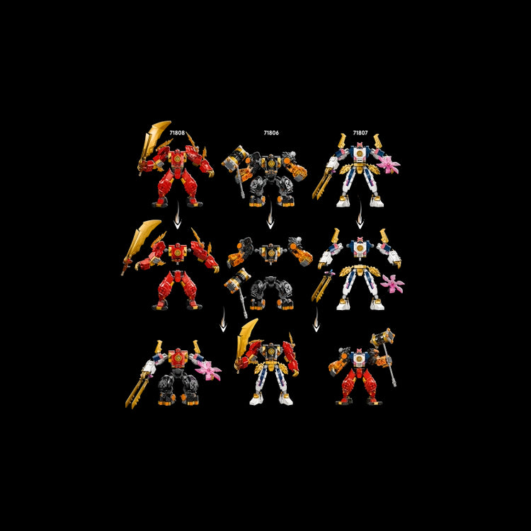 Kai's Elemental Fire Mech- 322 Pcs