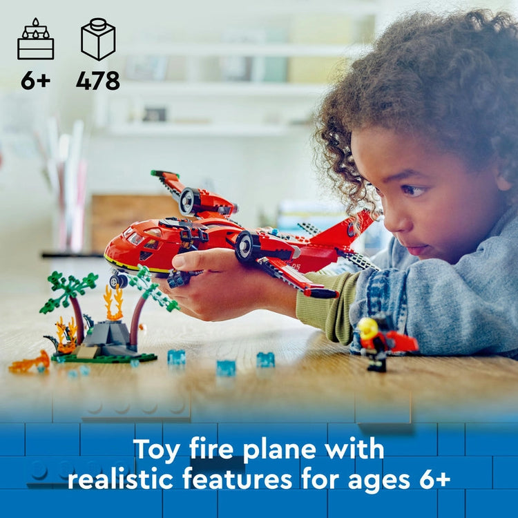 Fire Rescue Plane- 478 Pcs