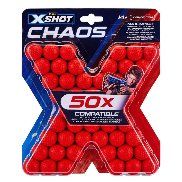 X-Shot Chaos Blaster Refill Pack (50 Rounds)