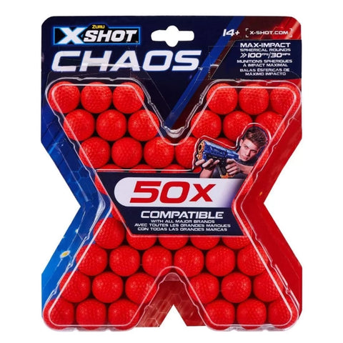 X-Shot Chaos Blaster Refill Pack (50 Rounds)