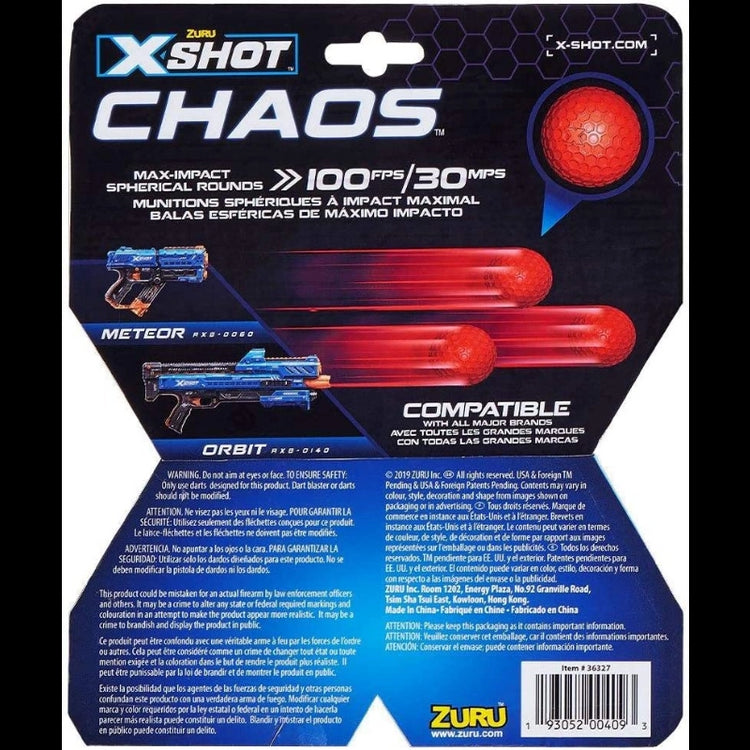 X-Shot Chaos Blaster Refill Pack (50 Rounds)