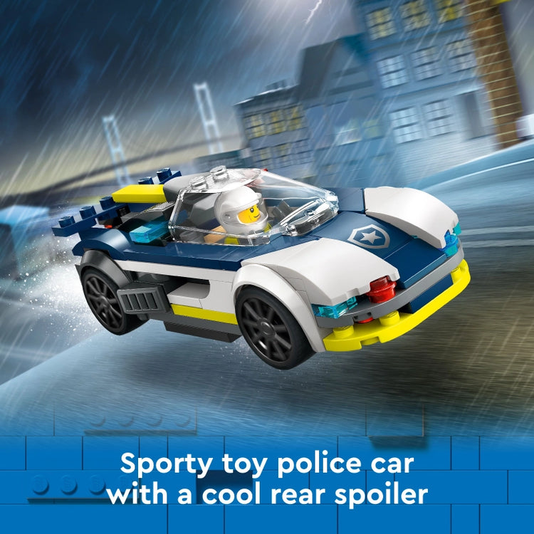 Police Car and Muscle Car Chase- 213 Pcs