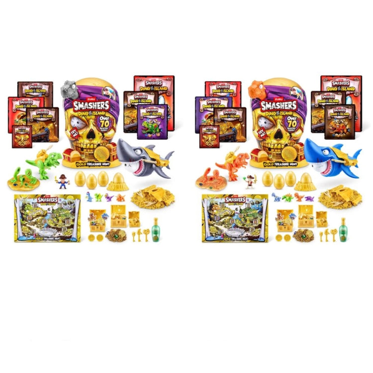 Smashers Dino Island Gold Treasure