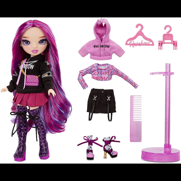 Rainbow High Series 3 Emi Vanda Fashion Doll- Orchid (Deep Purple)