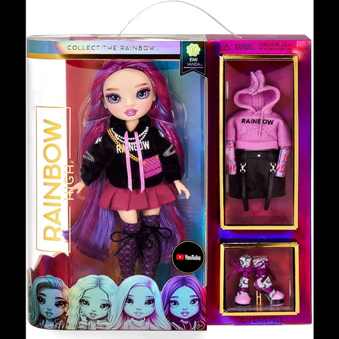 Rainbow High Series 3 Emi Vanda Fashion Doll- Orchid (Deep Purple)