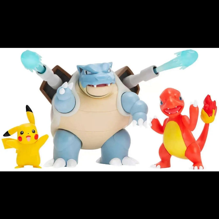 Pokemon Battle Figure Multipack 3 Figures (Pikachu, Charmeleon, Blastoise)
