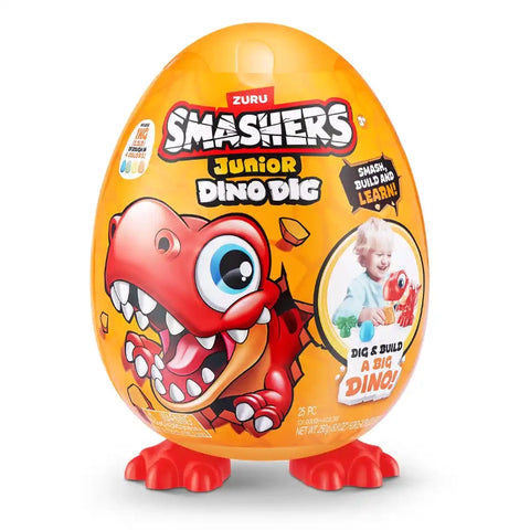Smashers Junior Dino Dig Large Egg (S1)
