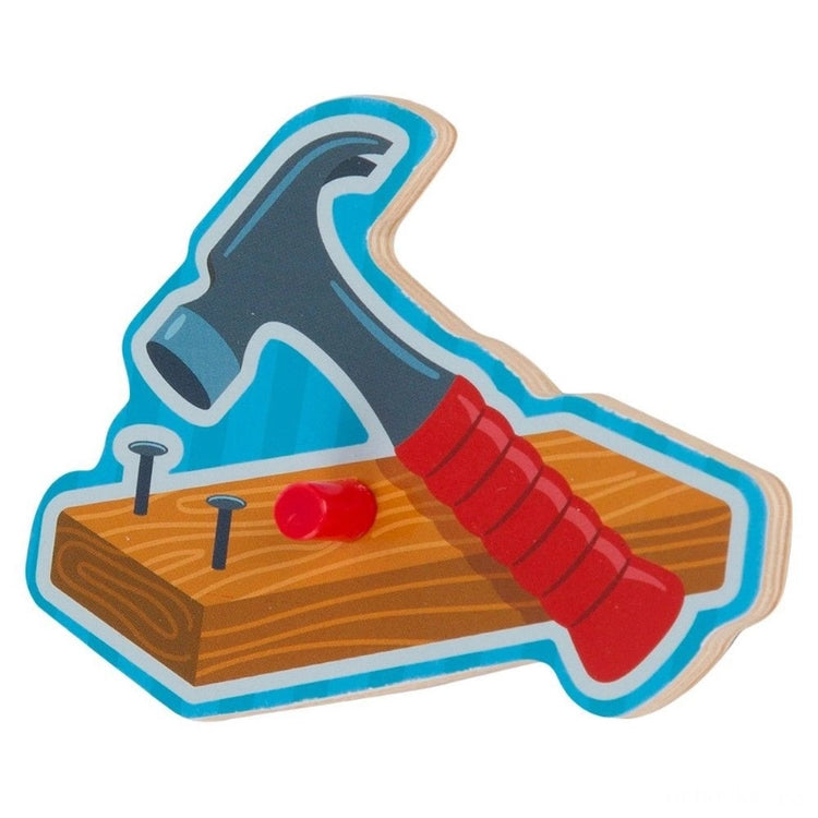 Construction Tools Sound Puzzle- 8 Pieces