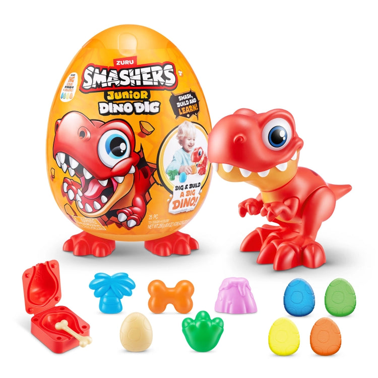 Smashers Junior Dino Dig Large Egg (S1)