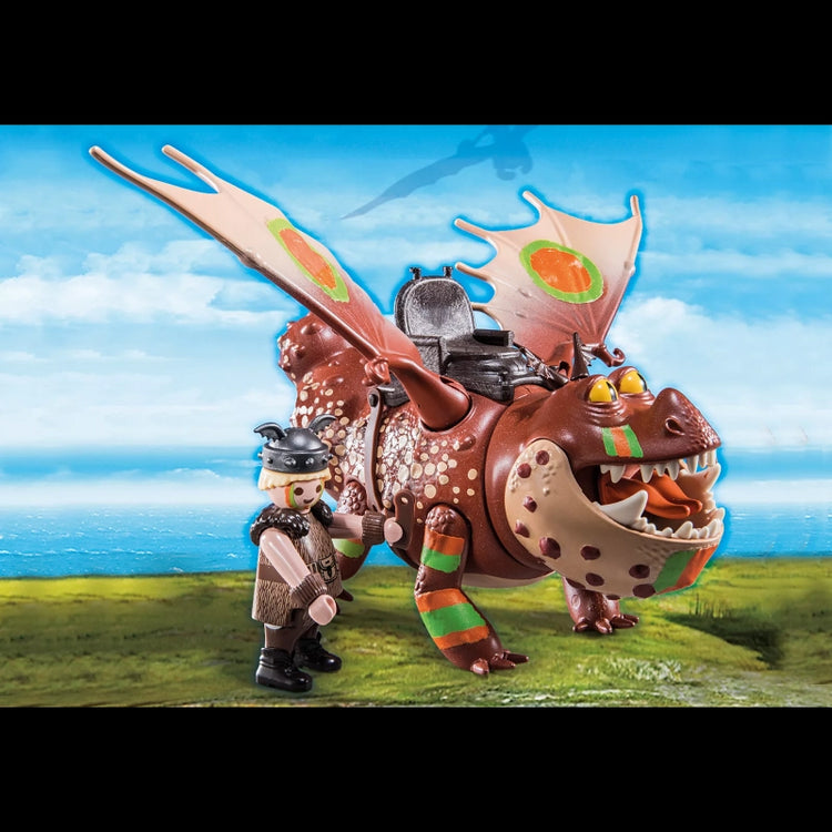 Dragon Racing: Fishlegs and Meatlug- 14 Pcs