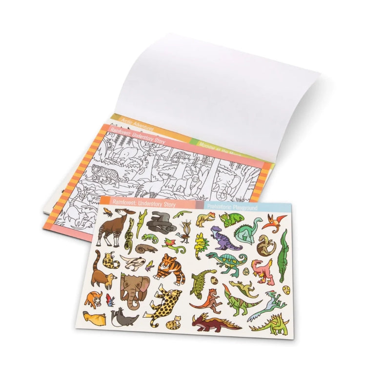Seek & Find Sticker Pad- Animal