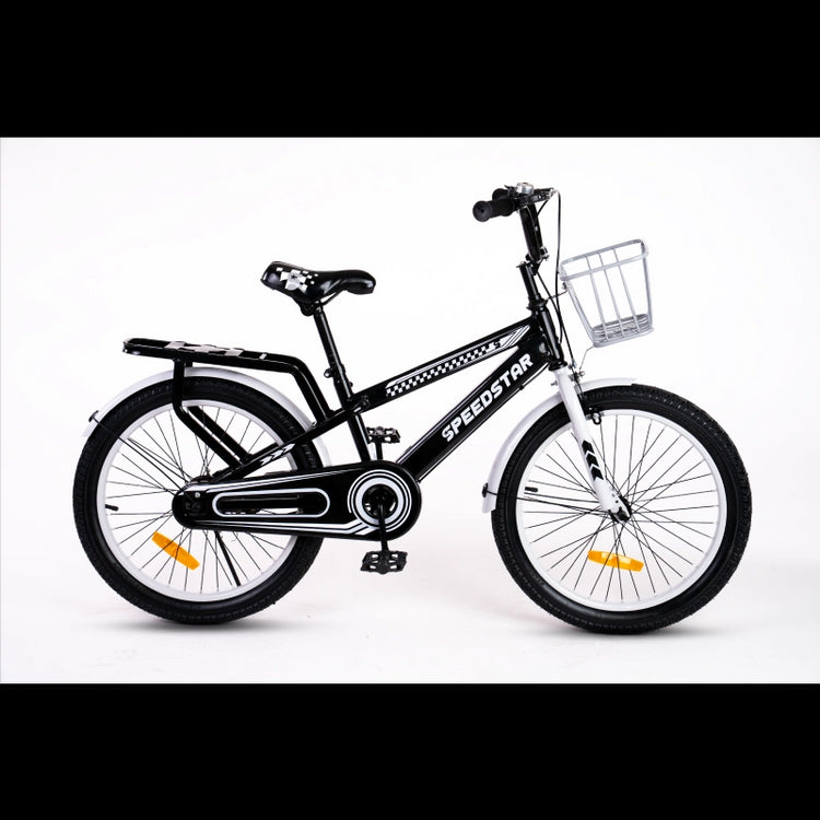 SpeedStar Bicycle 20-Inch- Black/Silver