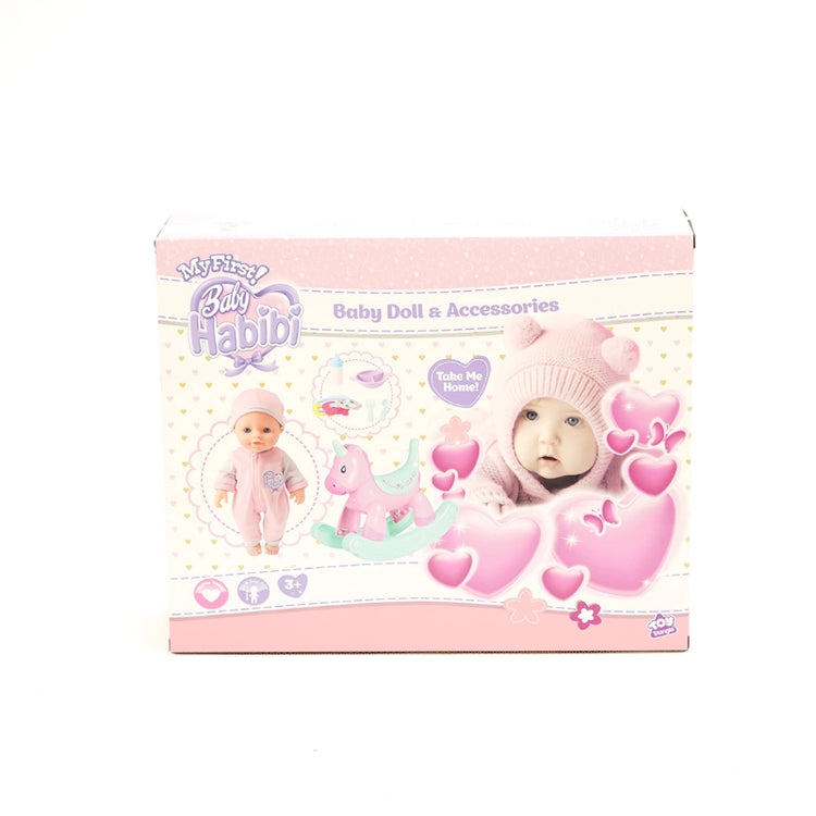 Baby Habibi Doll My First Baby Doll & Accessories 10-Inch