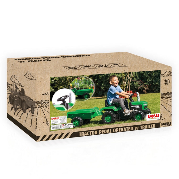 Tractor Pedal Operated with Trailer