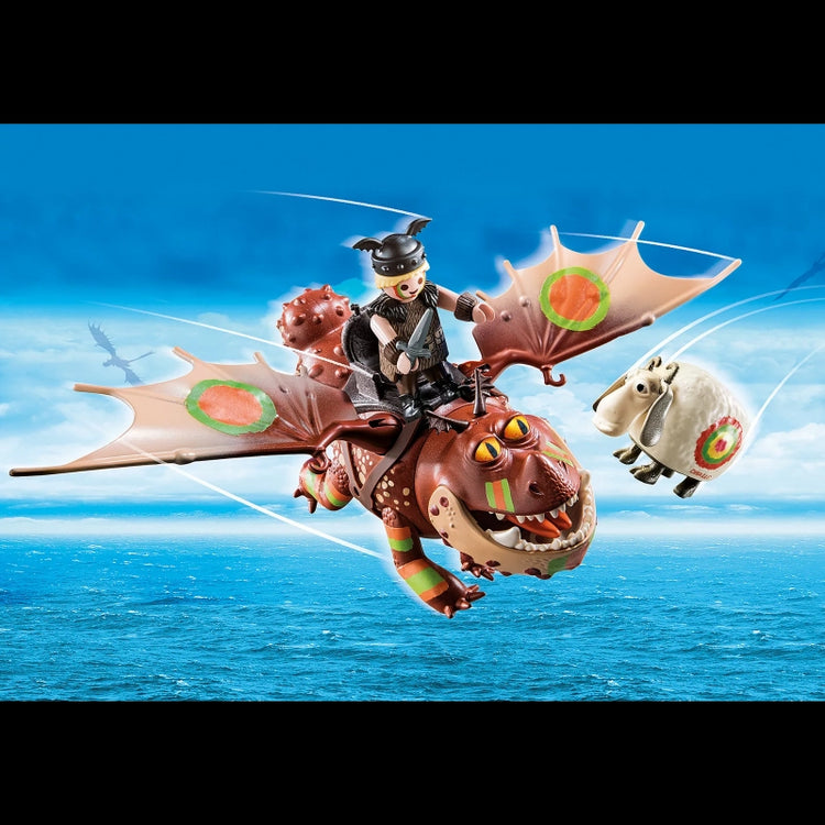 Dragon Racing: Fishlegs and Meatlug- 14 Pcs