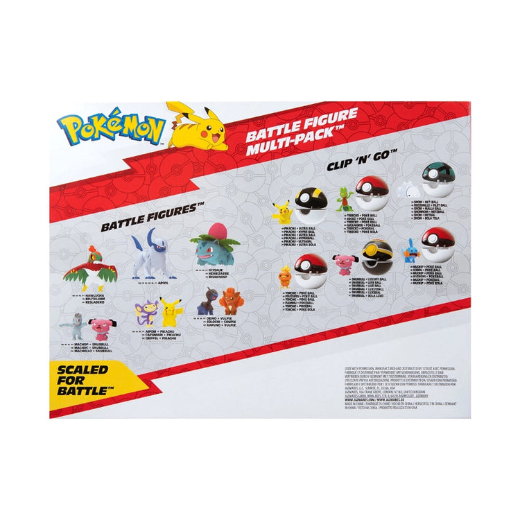 Pokemon Battle Figure Multipack 8 Figures (Pikachu)