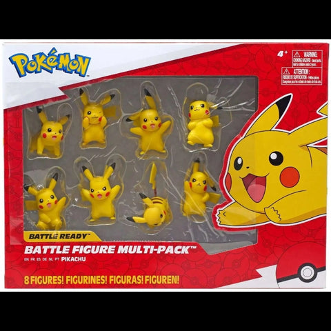 Pokemon Battle Figure Multipack 8 Figures (Pikachu)