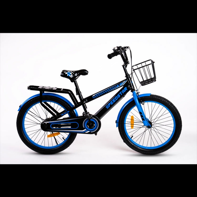 SpeedStar Bicycle 20-Inch- Black/Blue