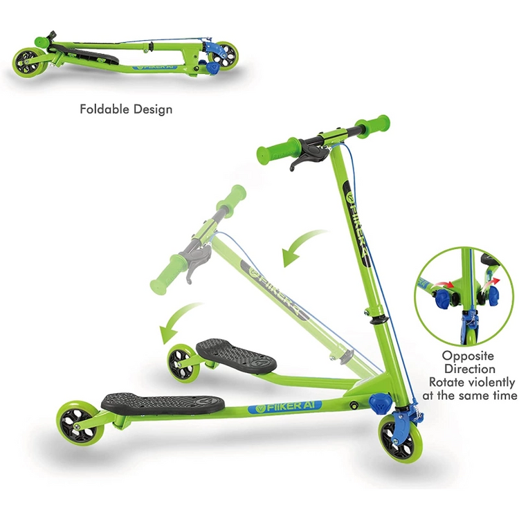 Yfliker A1 Air 2018 Refresh- Green/Blue