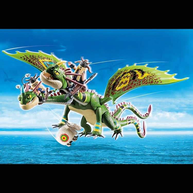 Dragon Racing: Ruffnut and Tuffnut with Barf and Belch- 30 Pcs