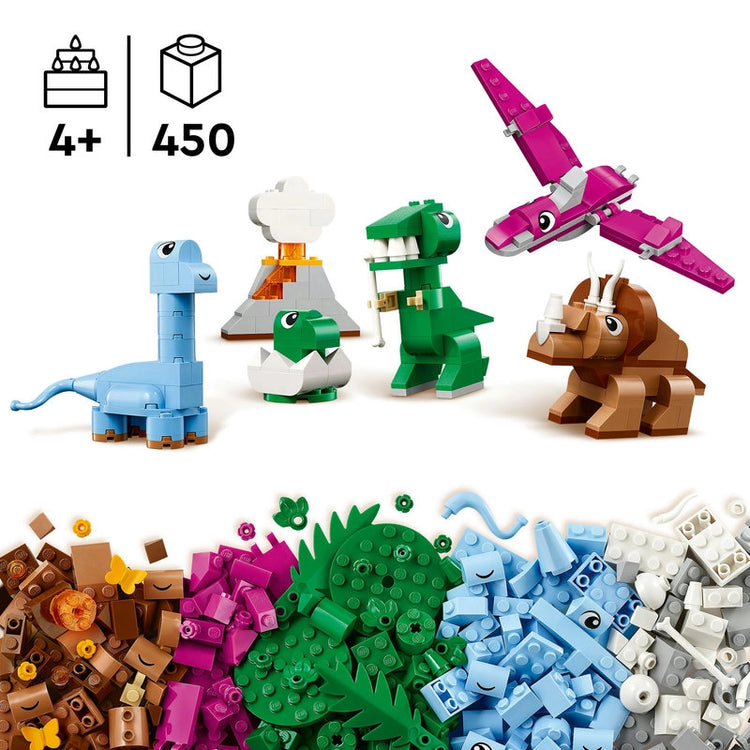Creative Dinosaurs- 450 Pcs
