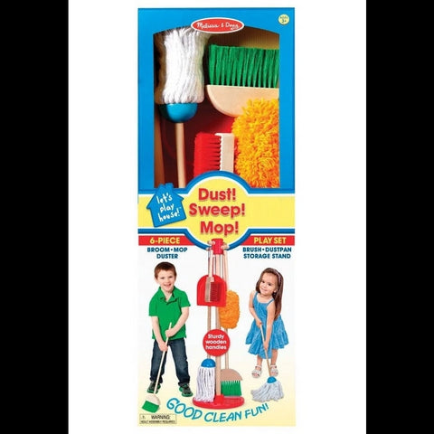 Let's Play House! Dust! Sweep! Mop!