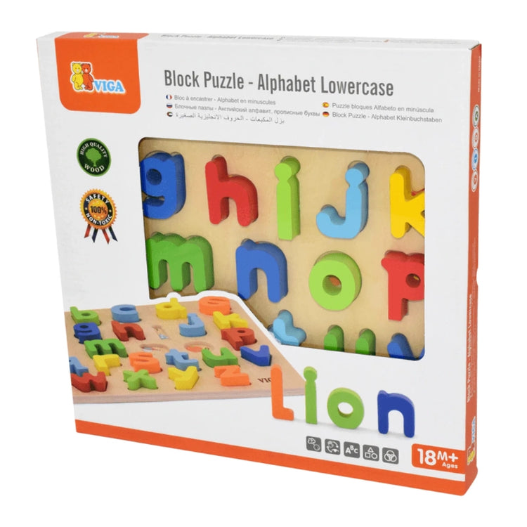 Block Puzzle- Alphabet Lowercase