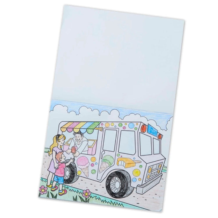 Jumbo Coloring Pad- Vehicles