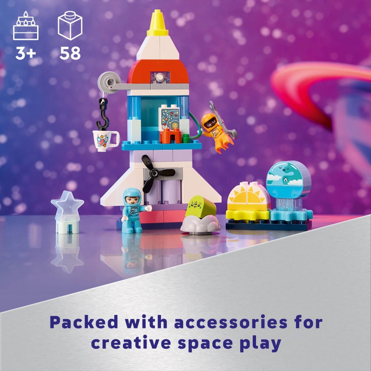 3in1 Space Shuttle Adventure - 58 Pcs
