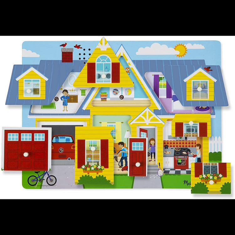 Around the House Sound Puzzle- 8 Pieces
