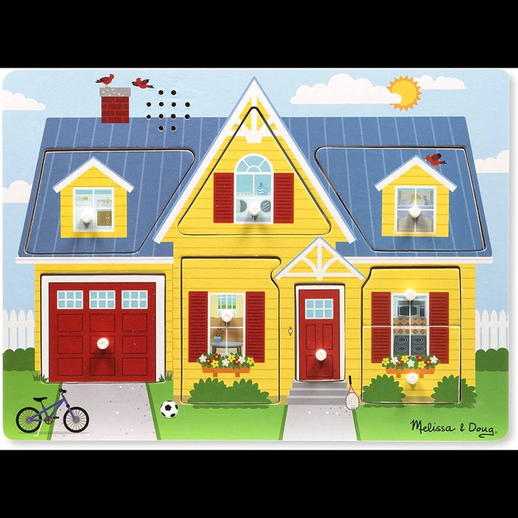 Around the House Sound Puzzle- 8 Pieces
